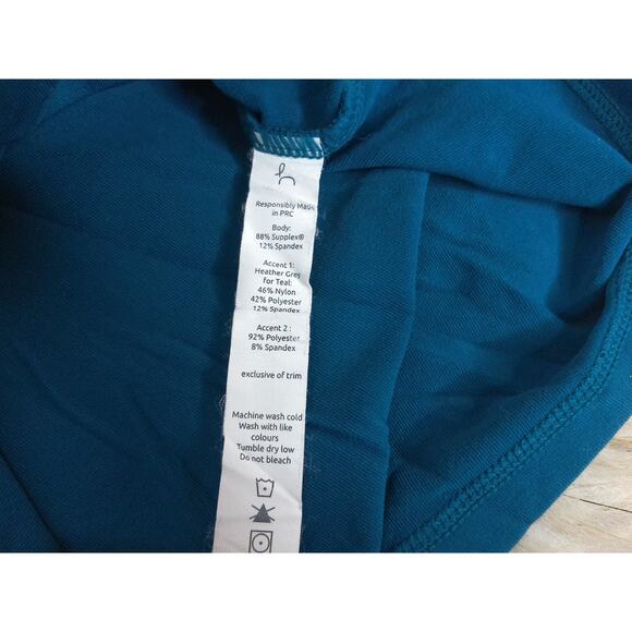 Hu Nu Activewear Colorblock Workout Fitness Tank Top Size Small - Picture 4 of 6